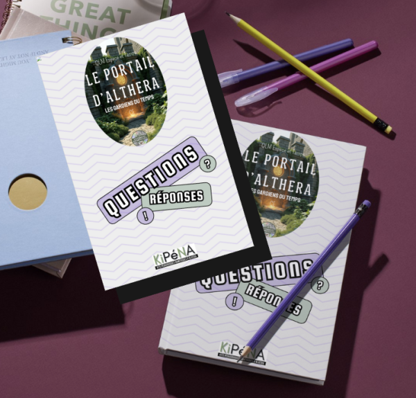 2 livrets QUIZ "Le portail d'Althera"