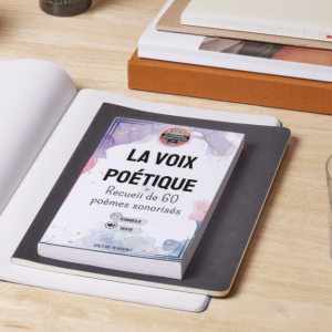 Recueil "La voix poétique : recueil de 60 poèmes sonorisés"