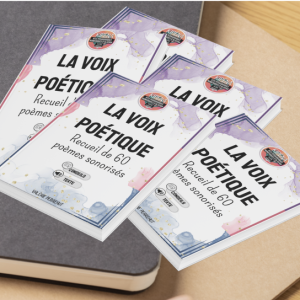 Lot de 5 recueils de poèmes "La voix poétique"