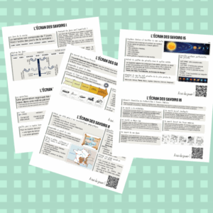 Impressions Papier Althera - 1 fichier Ecrans des savoirs