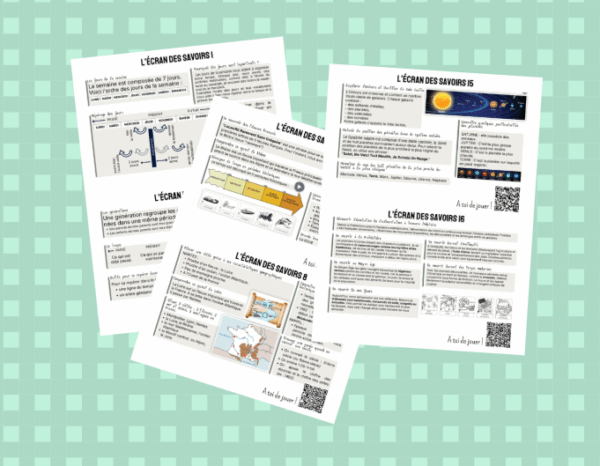 Impressions Papier Althera - 1 fichier Ecrans des savoirs