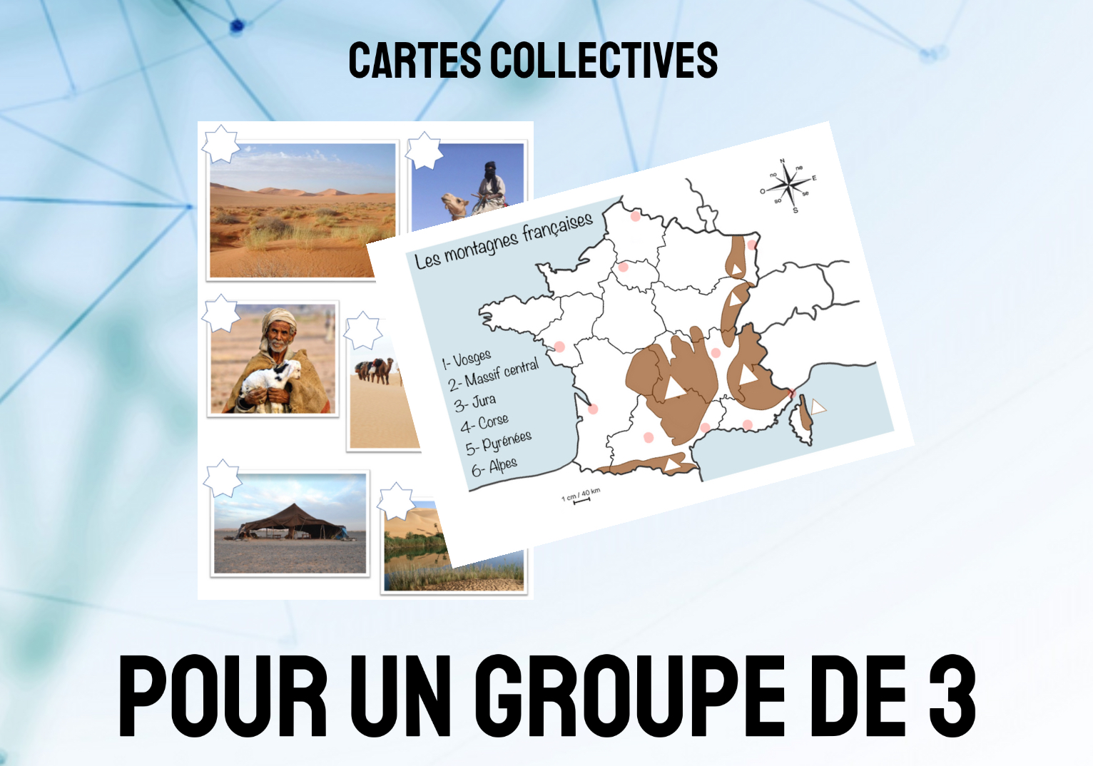 Impressions Papier PELMM - 1 fichier Cartes collectives