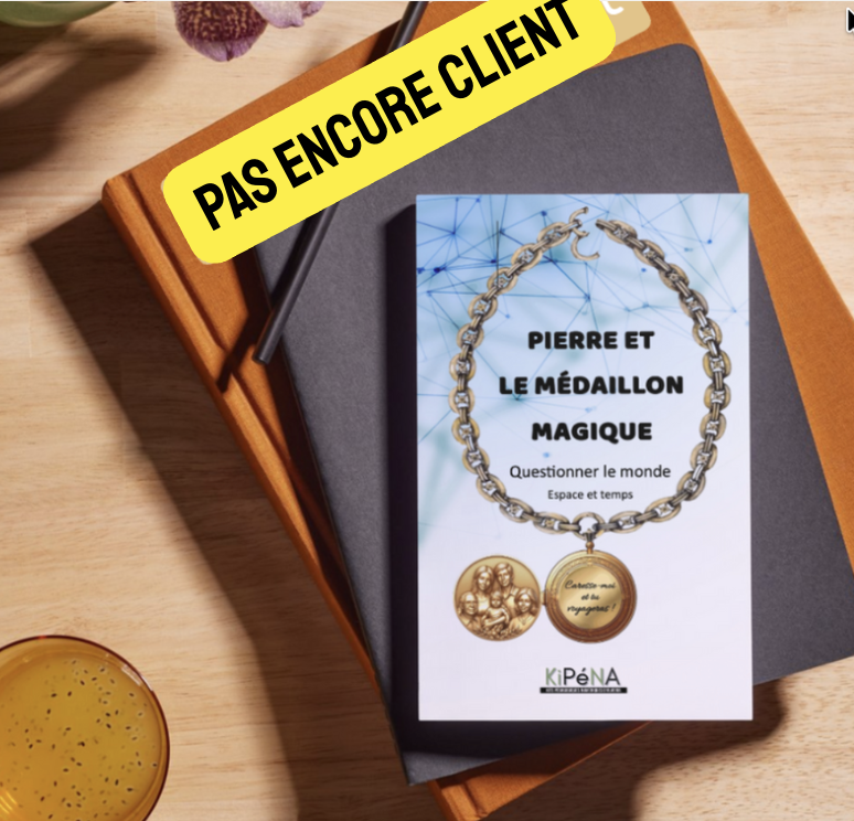 Accès au Genially (support numérique) du kit "Pierre et le médaillon magique" V1