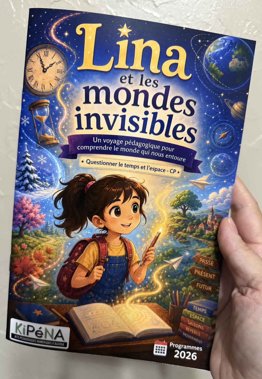Album "Lina et les mondes invisibles"